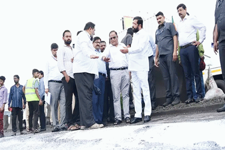 ठाणे-नासिक हाईवे के लिए एक्शन मोड में सीएम शिंदे! सड़क निरीक्षण के दौरान दिये गये महत्वपूर्ण निर्देश