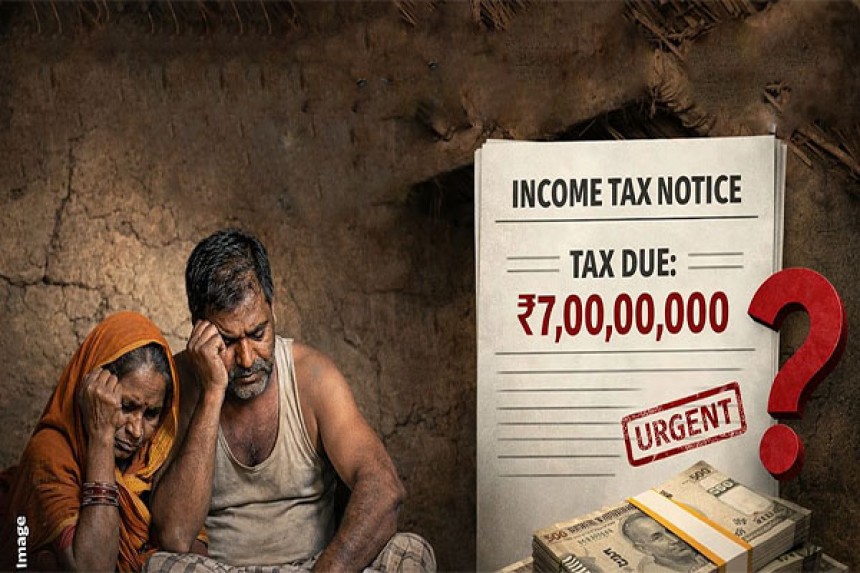 Income Tax Notice: यूपी के मज़दूर को ₹7 करोड़ का इनकम टैक्स नोटिस मिला; क्या होता है इनकम टैक्स नोटिस, जानें I-T नोटिस के प्रकार!